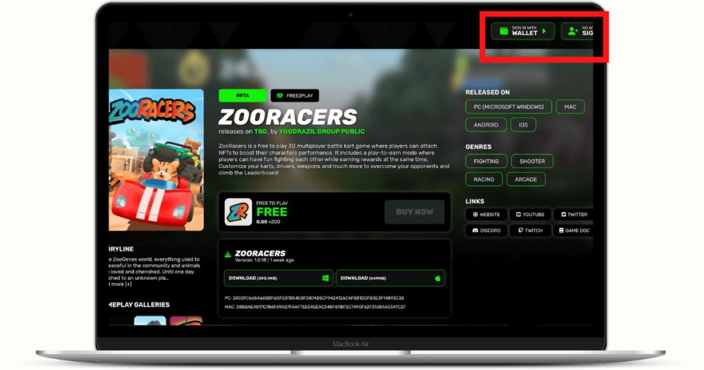 ZooRacers（ズーレーサーズ）とは？始め方・遊び方・仮想通貨を稼ぐ方法について解説【NFTゲーム】：添付画像１３